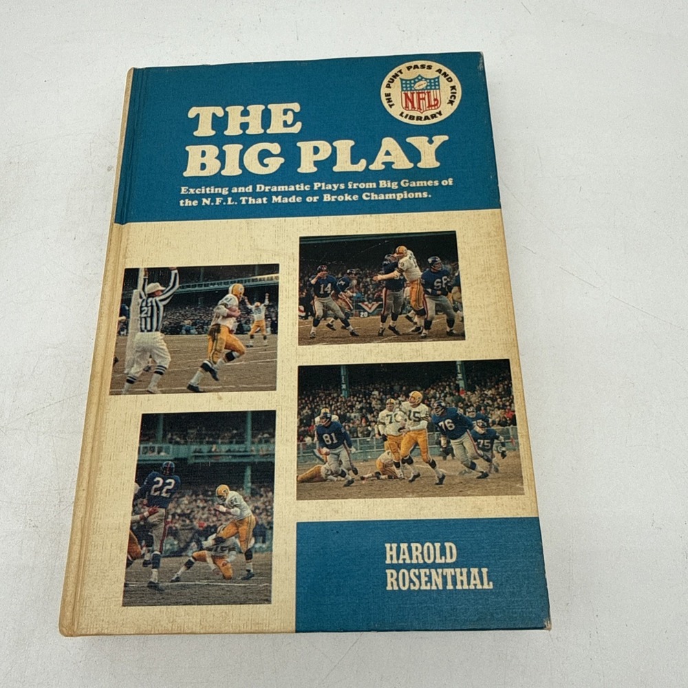 Vintage NFL Hardback Books More Championship Teams & The Big Play Lot of 2 - Picture 2 of 16